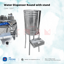 Water Dispenser Round Steel with stand (Full Set)