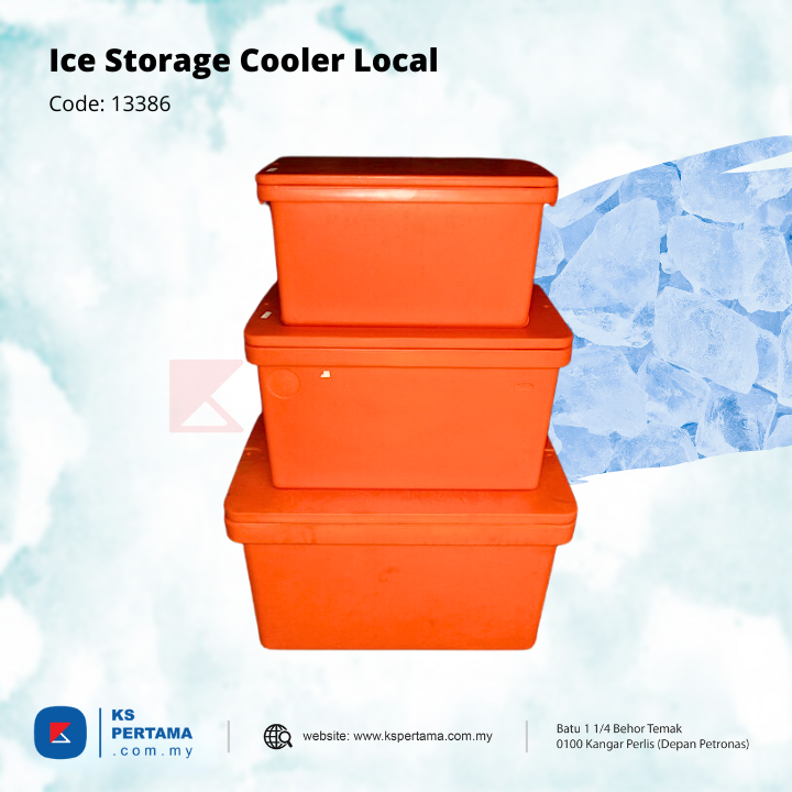 Ice Tong Storage Cooler Local / Orange