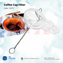 Coffee White Filter Cap with Handle