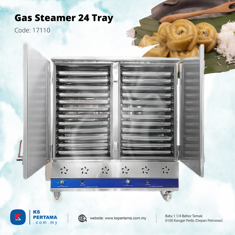 Stainless Steel Gas Steamer