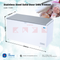 Stainless Steel Solid Door Chest Freezer
