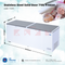 Stainless Steel Solid Door Chest Freezer