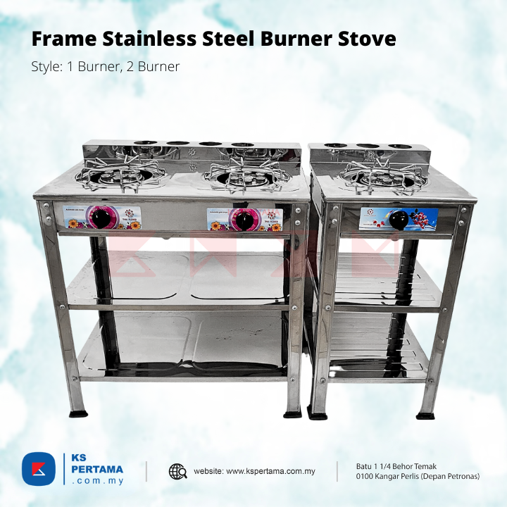 Frame Stainless Steel Burner Stove THL 669