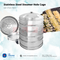 Stainless Steel Dim Sum Steam Cooker (Hole Shape Cage)