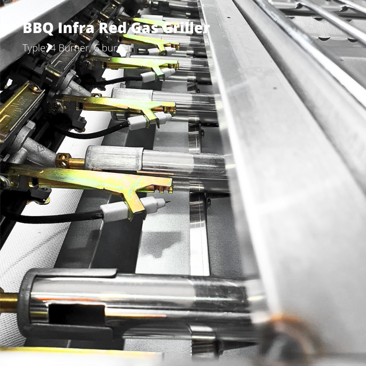 Grill - BBQ Infra Red Gas 4, 6Burner