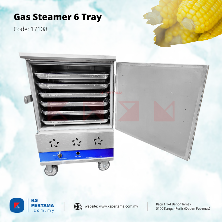 Stainless Steel Gas Steamer