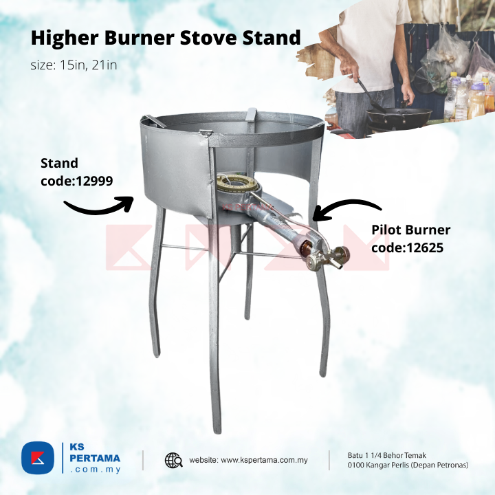 Frame Iron Burner Stand (Higher)
