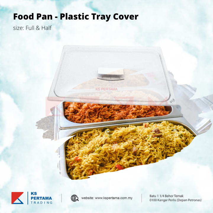 Food Pan - Plastic Tray Cover