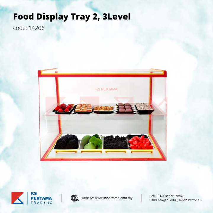 Food Display Tray - 2 Level & 3 Level