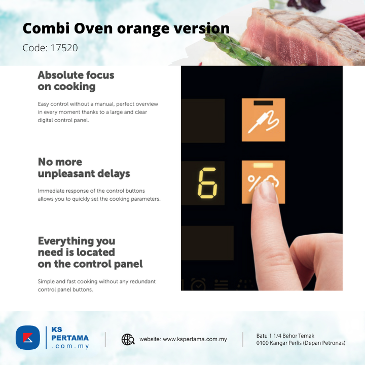 Combi Oven Orange version