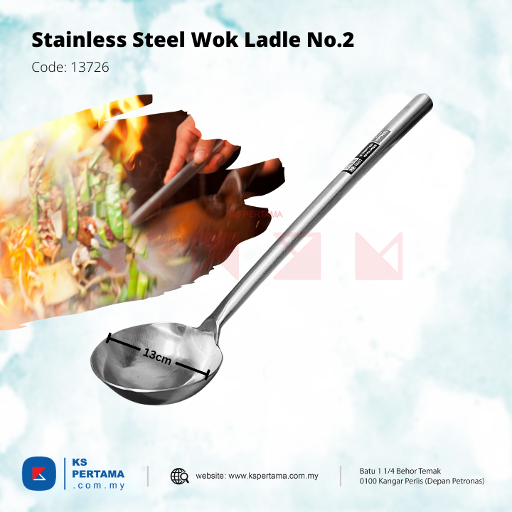 Fully Stainless Steel Ladle Handle