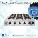 Stainless Steel Table Top - 3/4/6/8  Burner Low Pressure