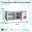 Undercounter Chiller Glass Door