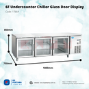 Undercounter Chiller Glass Door
