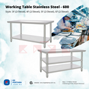 Working  Table Stainless Steel - 600 / S