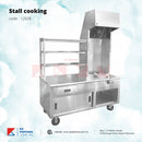 Stall Cooking - Mee Goreng Stall with exhaust fan