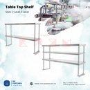 Working Table Top Rack Stainless Steel