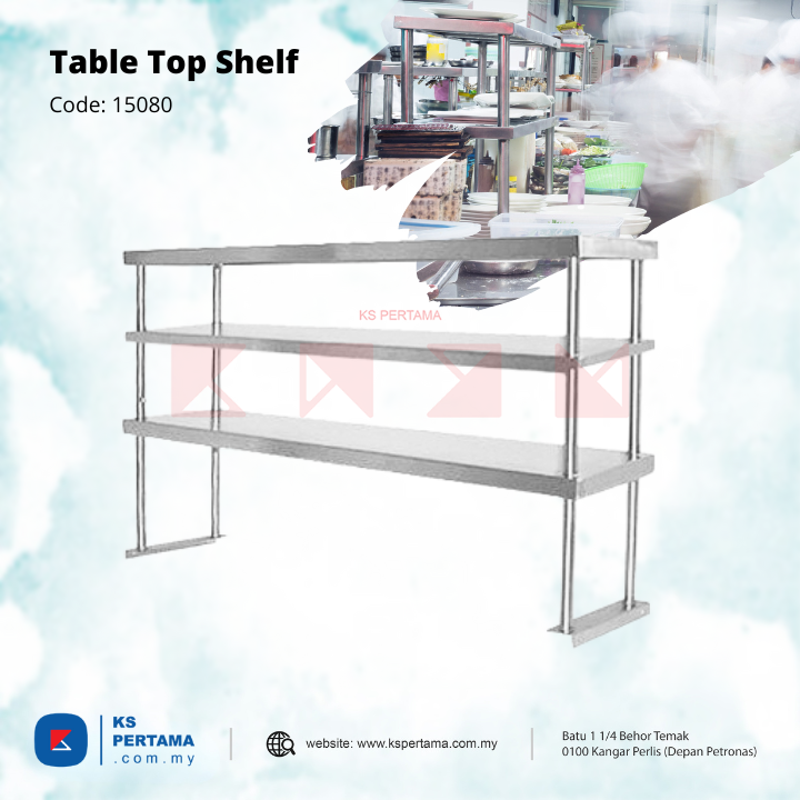 Working Table Top Rack Stainless Steel
