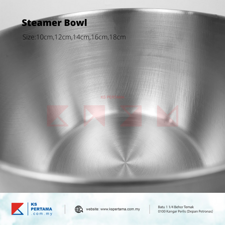 Stainless Steel Steamer Bowl