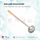 Stainless Steel Oil Ladle Wood Handle