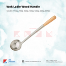Stainless Steel Oil Ladle Wood Handle