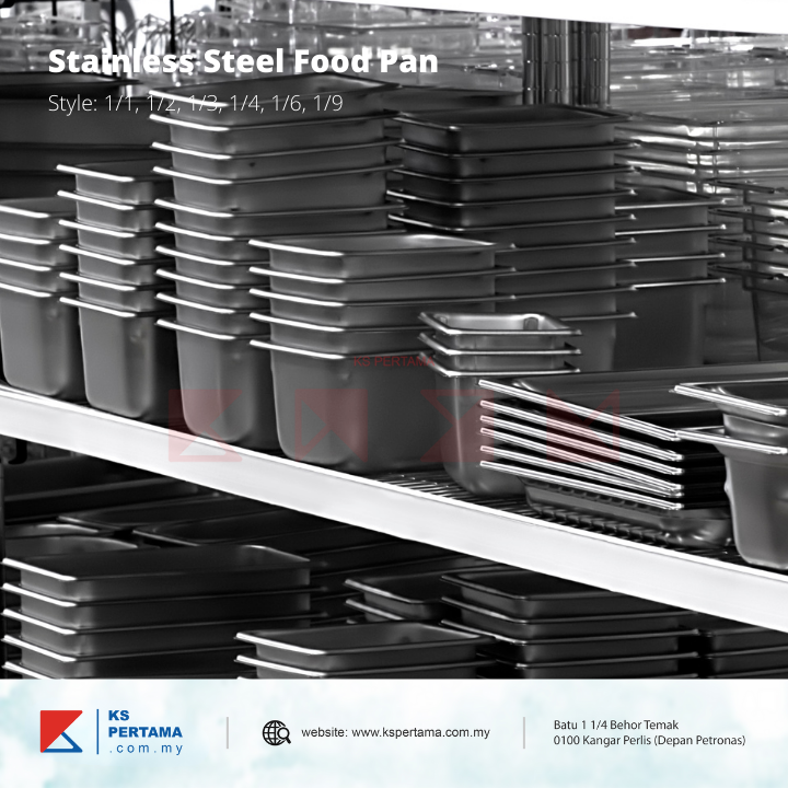 Stainless Steel Food Pan / ZRF / HV