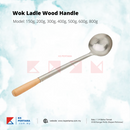 Stainless Steel Oil Ladle Wood Handle