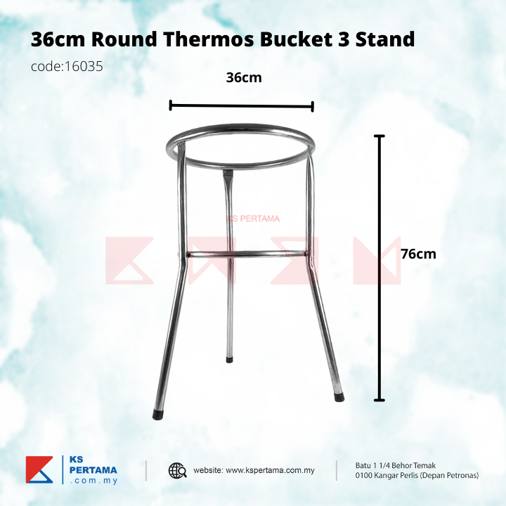 Round Thermos Bucket Stand