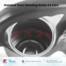 Stainless Steel Whistling Kettle 4.5 Litre