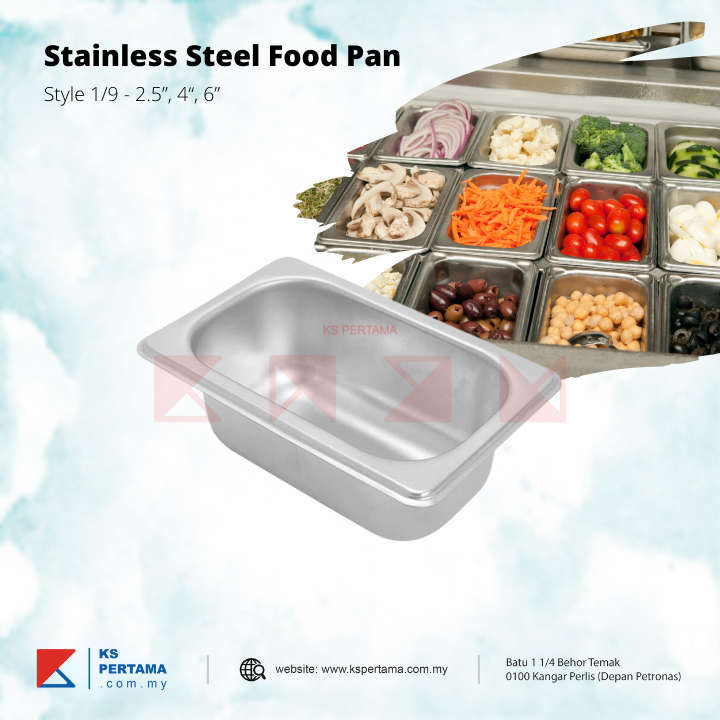 Stainless Steel Food Pan / ZRF / HV