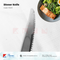 Stainless Steel Dinner Knife V Shape