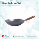 Single Handle Iron Wok