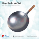 Single Handle Iron Wok