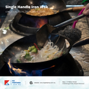 Single Handle Iron Wok
