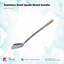 Stainless Steel Spade wood handle