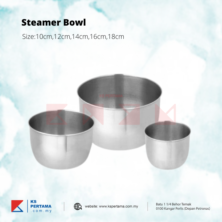 Stainless Steel Steamer Bowl