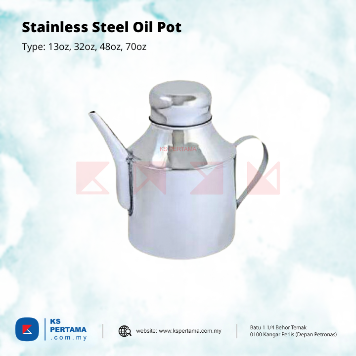 Stainless Steel Oil Pot