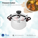 Aluminium Double Handle Pressure Cooker