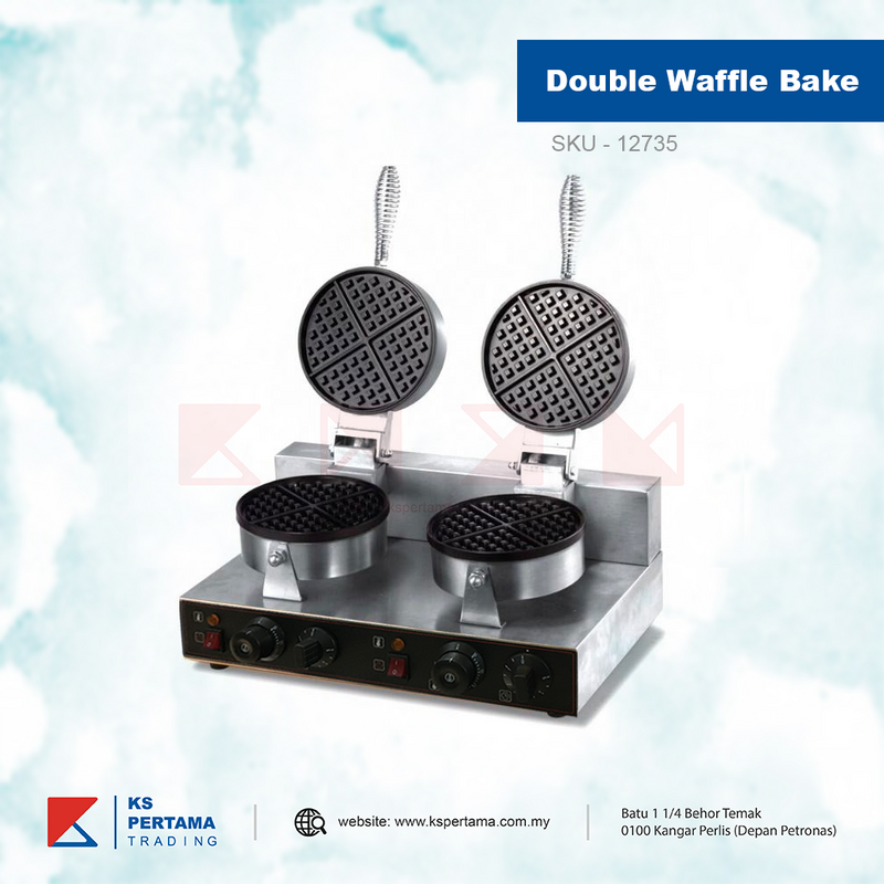 Waffle Baker 2 plate TKF / TKF-2-PWB