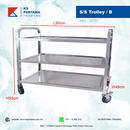 Stainless Steel Trolley Dining Cart