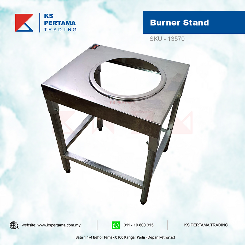 18in Square Burner Stove Frame with stand