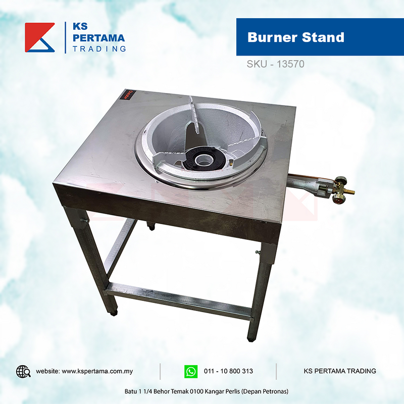 Frame 1 Burner Stove stand + Chelstar 308 Burner (Bundle)