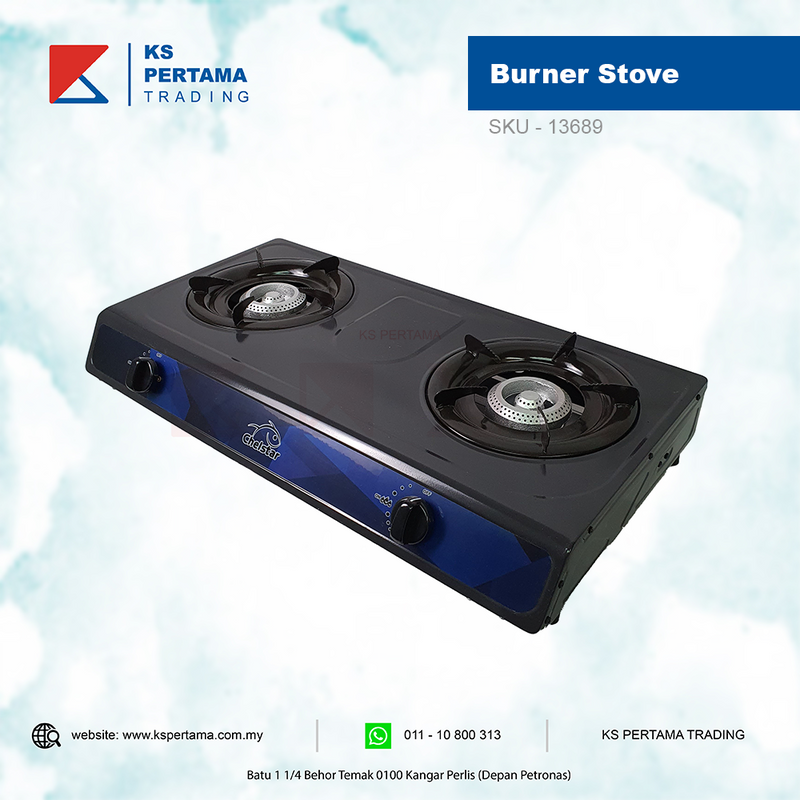 Chelstar L/P Table Top Double Burner