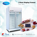 2 Door Glass Display Freezer