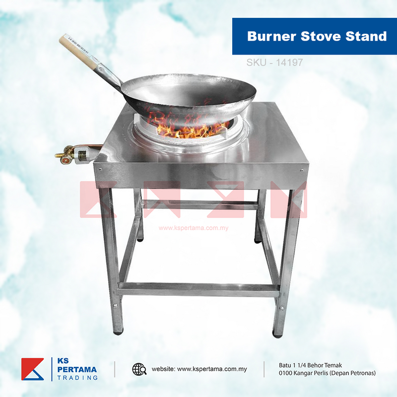 Frame 1 Burner Stove Stainless Steel