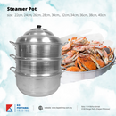 Steamer Pot / Aluminium