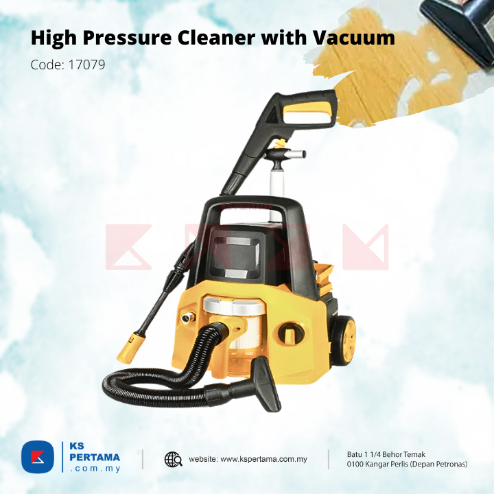 High Pressure Washer with Vacuum
