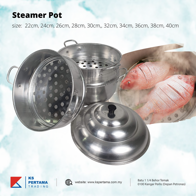 Steamer Pot / Aluminium