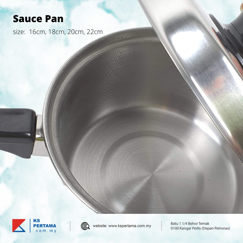 Stainless Steel Sauce Pan (Horse)