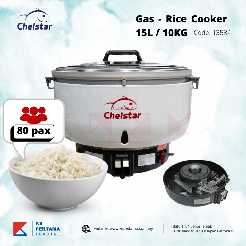 Rice Cooker Gas /  Chelstar